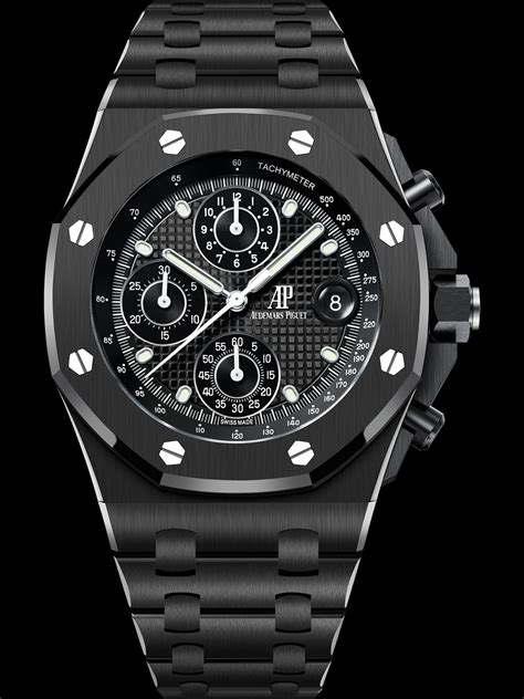 ap black watch|royal oak offshore watch price.